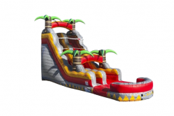 20 FT LAVA RUSH WATER SLIDE