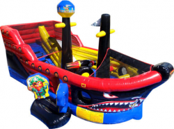 PIRATE SHIP OBSTACLE COURSE