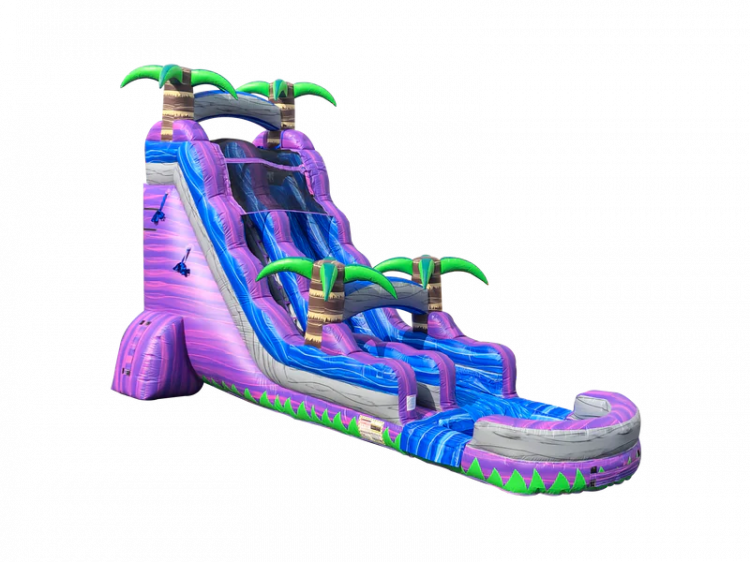 25 FT PURPLE CRUSH WATER SLIDE