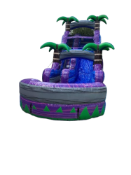 18 FT PURPLE CRUSH WATER SLIDE